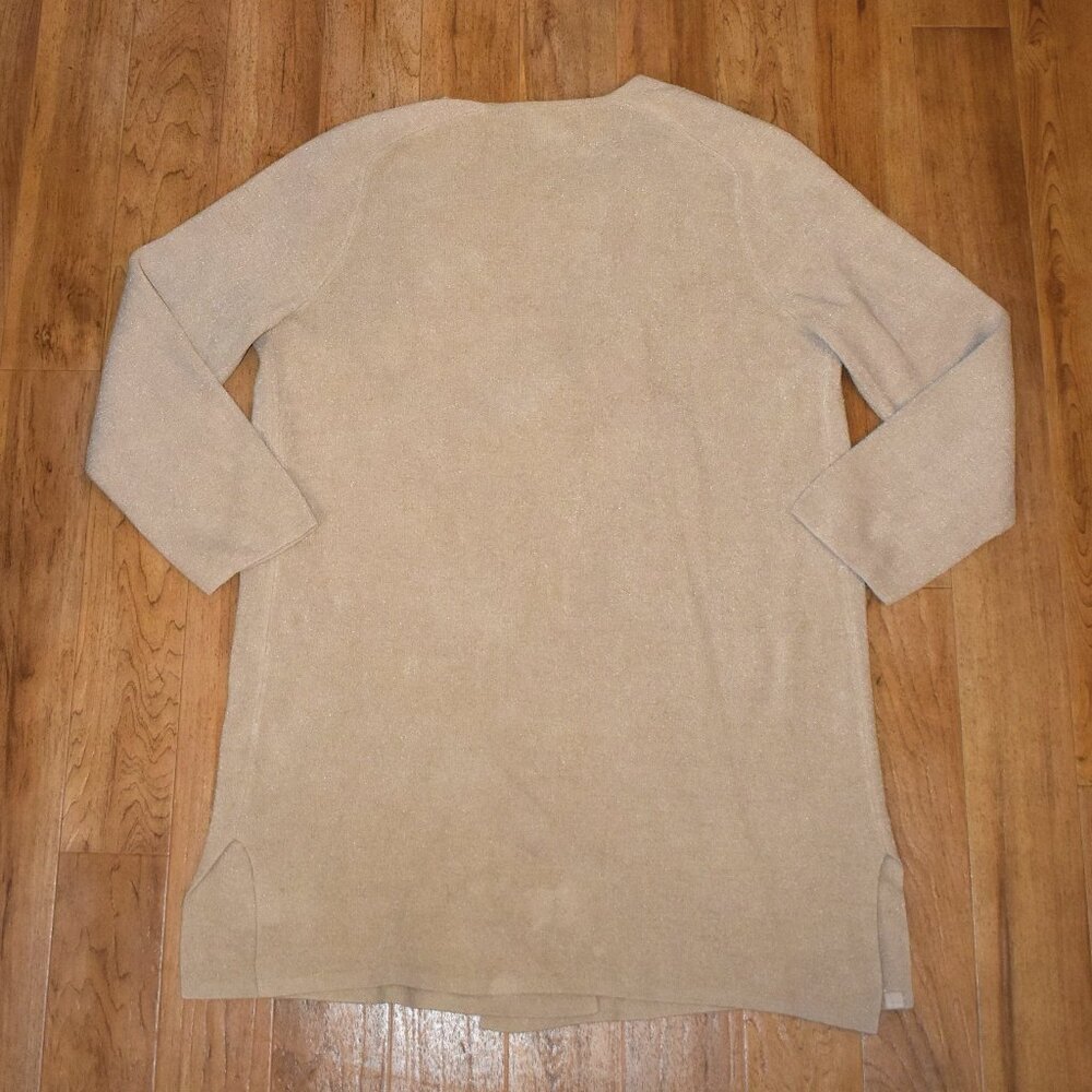 CozyChic Ultra Lite® Wide Collar Jacket Size Large - Sand Dollar - BDWCU21266 - Picture 3 of 4